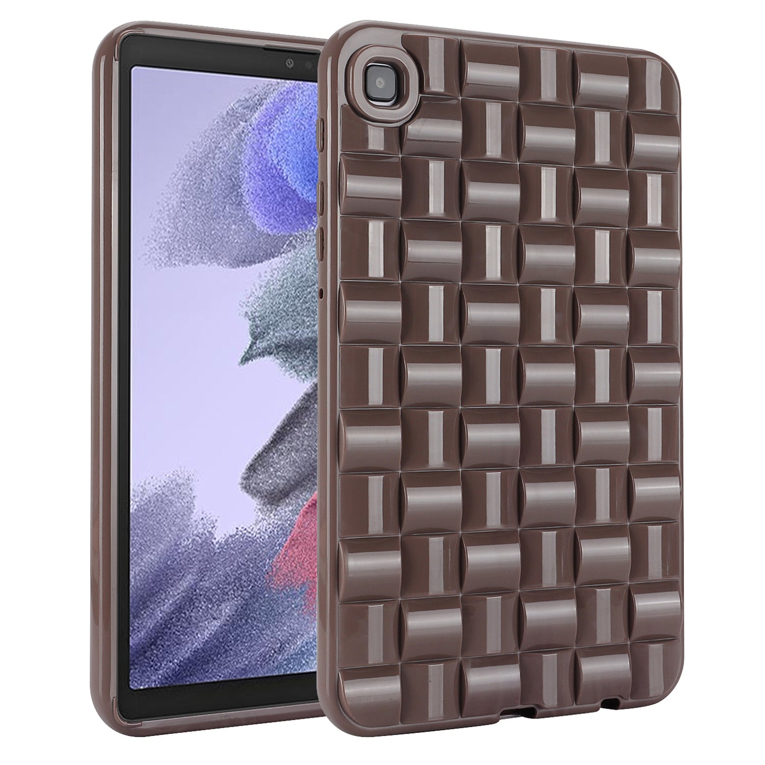 Back Cover Shell for Samsung Galaxy Tab A7 Lite 8.7-inch T225 T220 Flexible TPU Woven Texture Tablet Case Back Cover Shell for Samsung Galaxy Tab A7 Lite 8.7-inch T225 T220 Flexible TPU Woven Texture Tablet Case